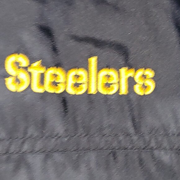 Reebok On Field Team Apparel Pittsburgh Steeler 2XL Lined Windbreaker - Picture 5 of 9
